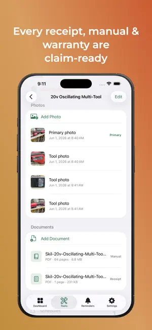 ToolMark: Tool Inventory screenshot 3