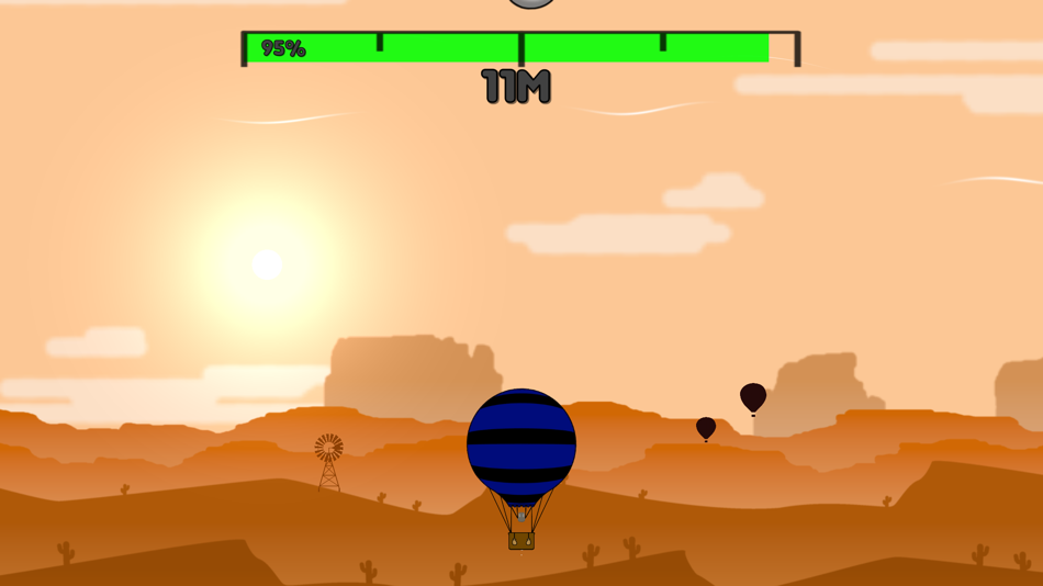 #2. Balloon Goes Up (iOS) 由: Christopher Wright