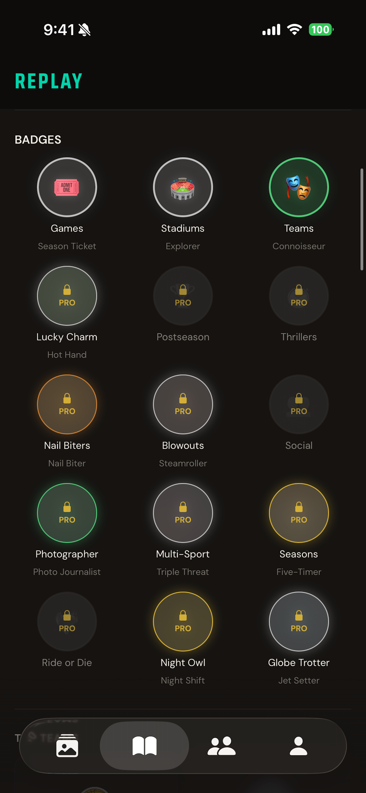 Replay: Sports Game Tracker