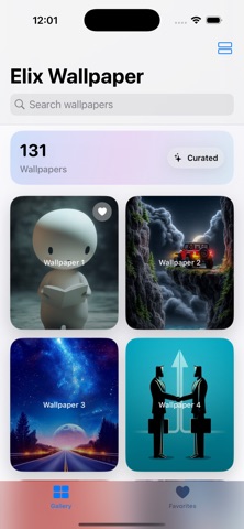 Elix Wallpapers screenshot