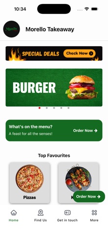 Morello Takeaway Glasgow app screenshot