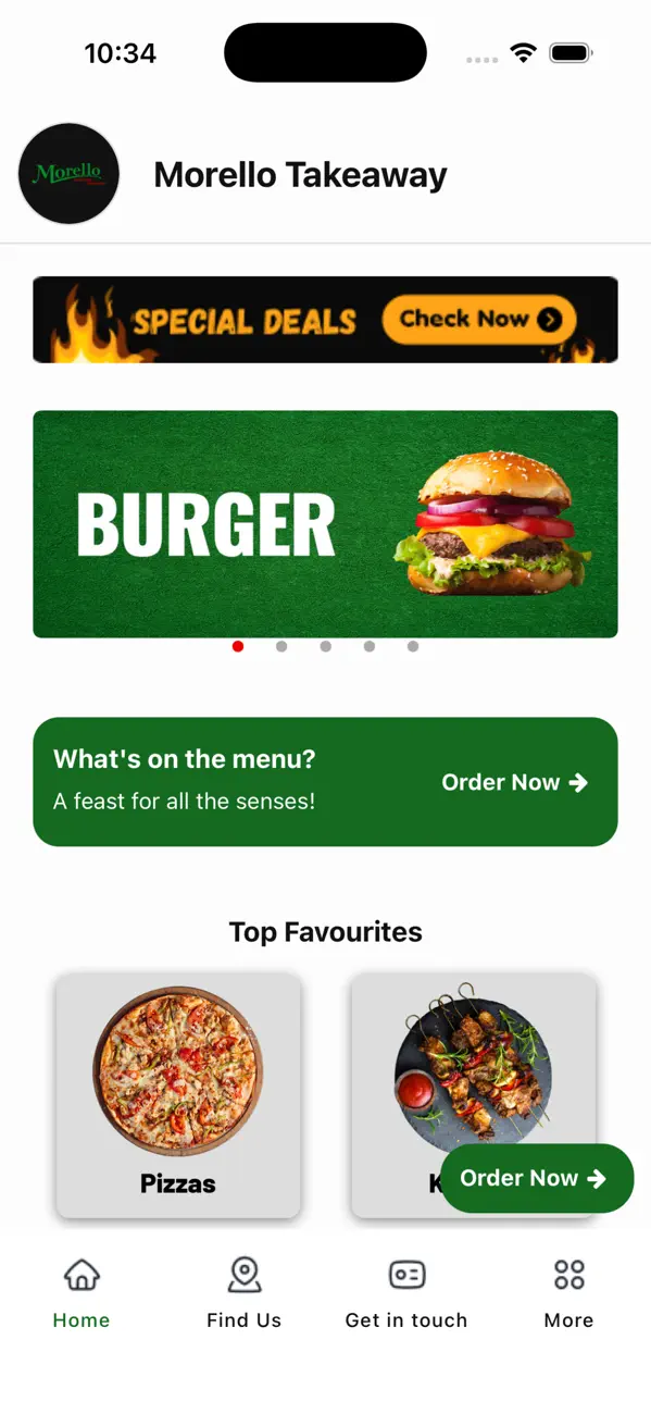 Screenshot #1 pour Morello Takeaway Glasgow