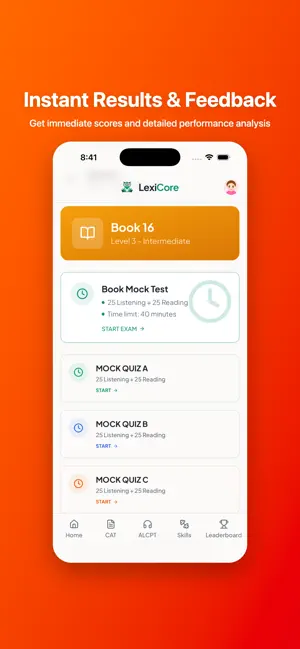 ALCPT CAT Practice – LexiCore screenshot 2