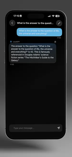 LocalGPT - offline Chatbot screenshot 2