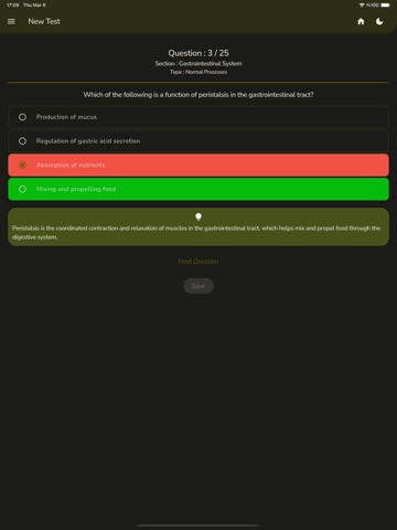 Foundations of Medicine Test iPad screenshot