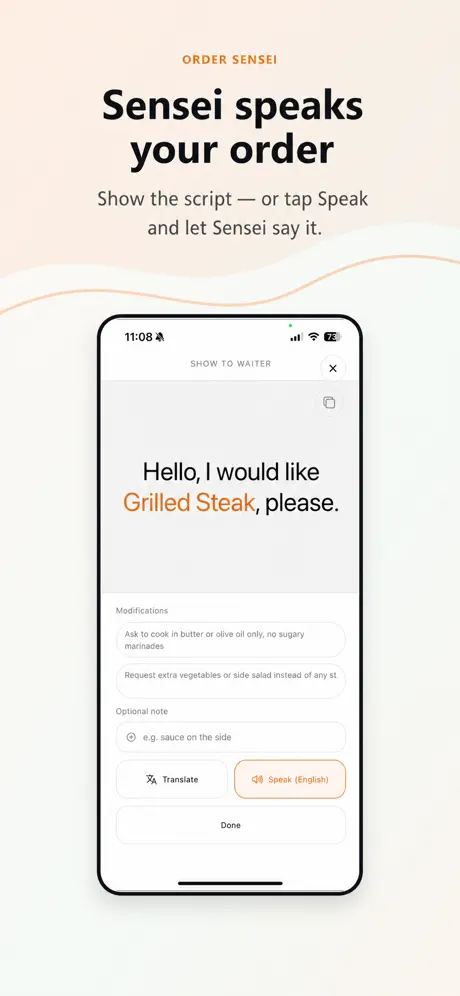 Order Sensei: Menu Scanner — Screenshots 3