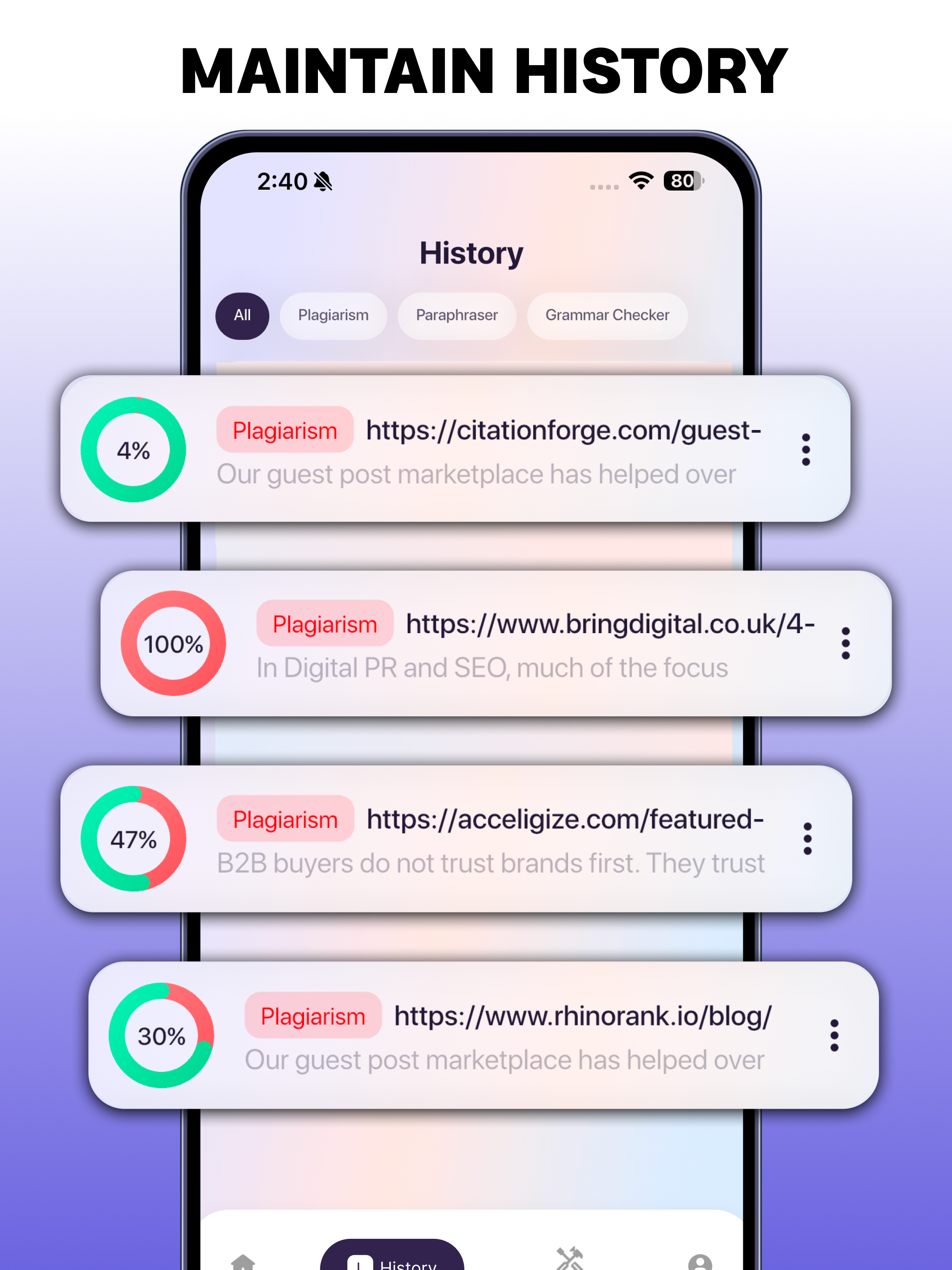 Plagiarism Checker & Remover‎ screenshot 13