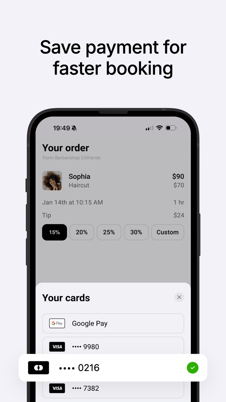 iPhone screenshot