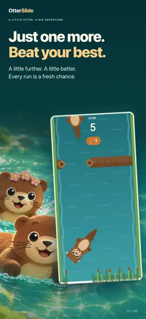 OtterSlide: Otter Runner Game screenshot 3
