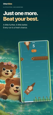 OtterSlide: Otter Runner Game Screenshot 3 of 6