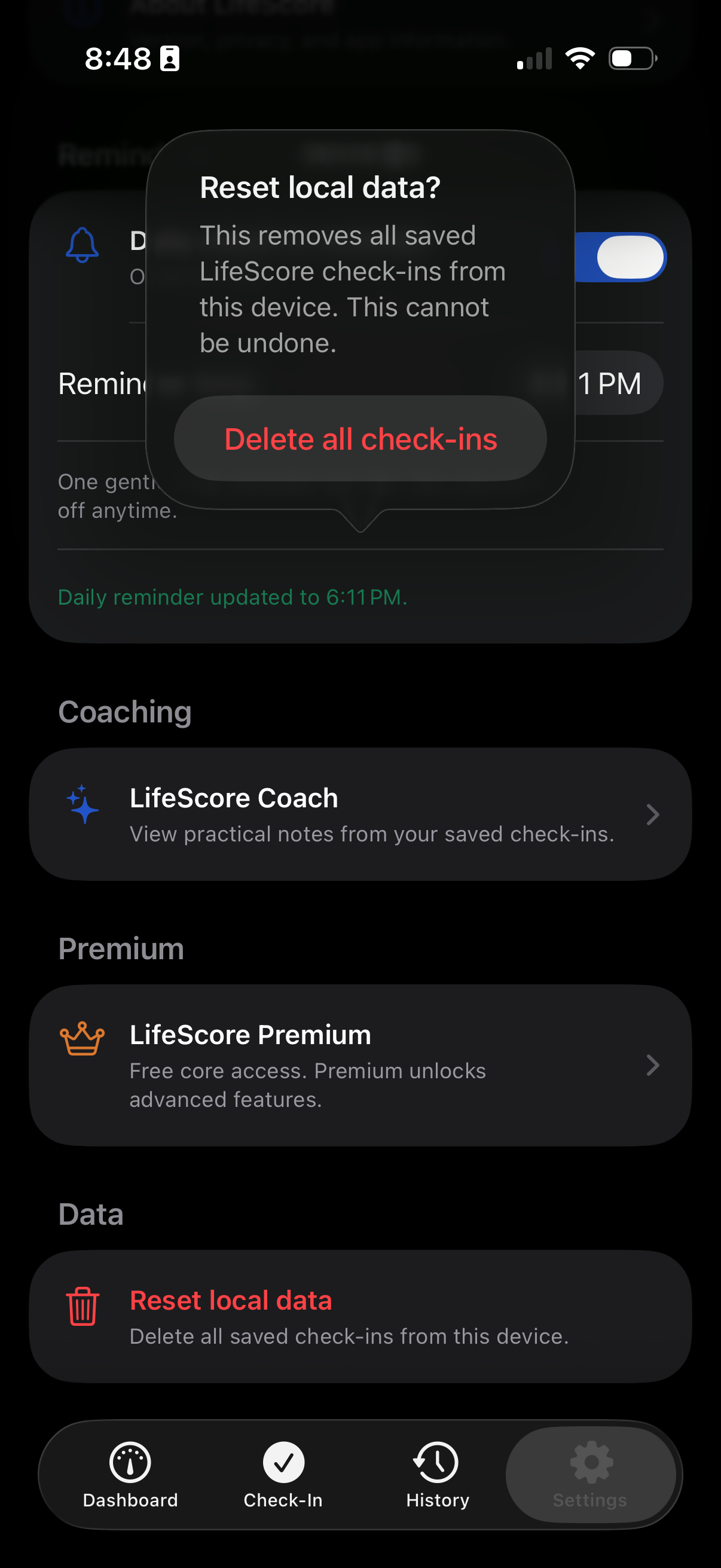 LifeScore Daily