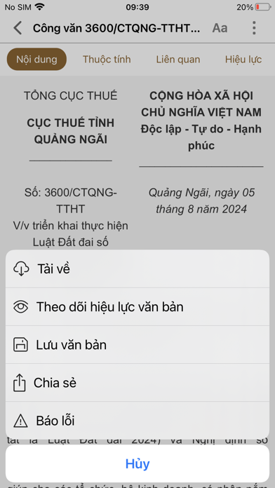 Luật Việt Nam Screenshot
