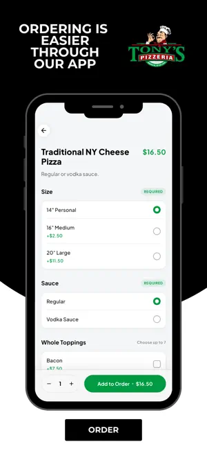 Tonys Pizzeria screenshot 4