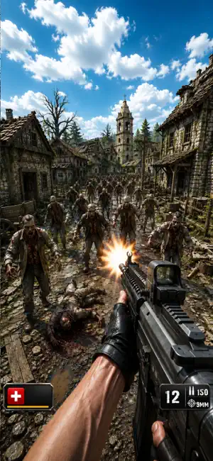 Dark Frontier: Zombie Sector screenshot 1
