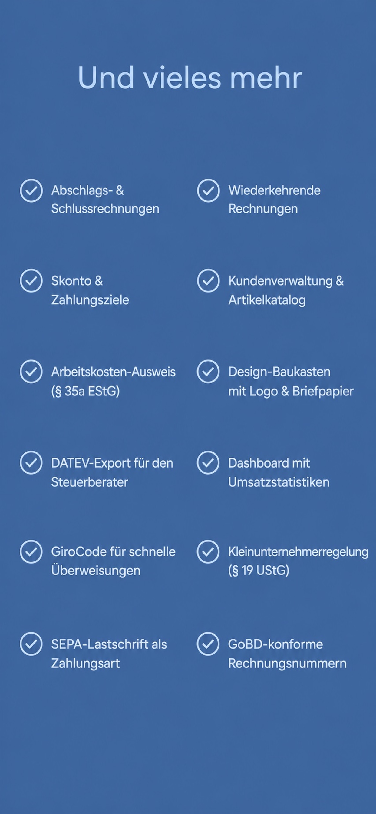 Rechnung Direkt: Invoice Maker screenshot 9