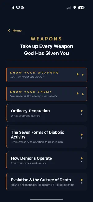 Armory Spiritual Warfare screenshot 2