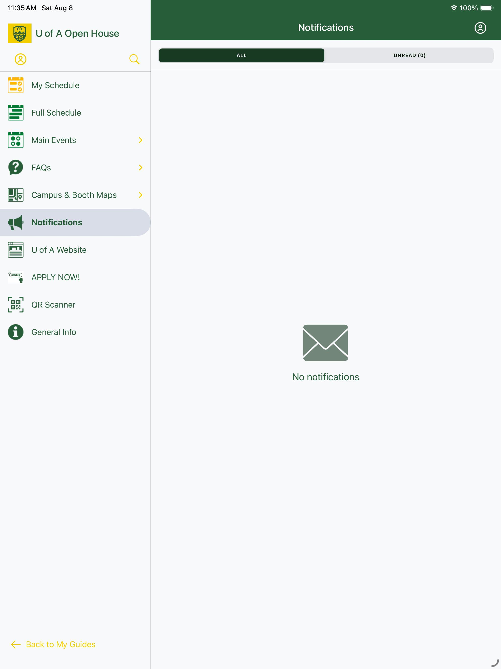 U of A Open House screenshot 5