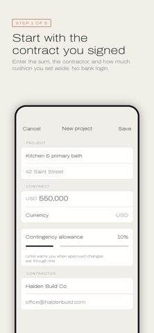 Lintel: Renovation Budget screenshot