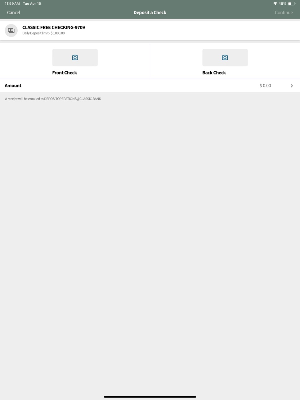 iPad screenshot