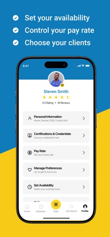 CaringOnDemand New Caregiver screenshot