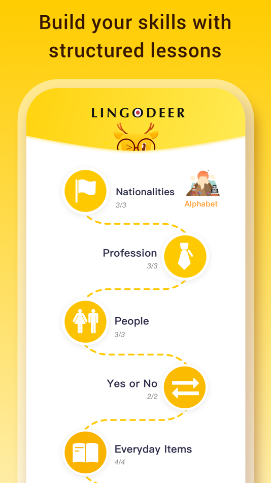 #8. LingoDeer - Learn Languages (iOS) بواسطة: LingoDeer Co, Ltd.