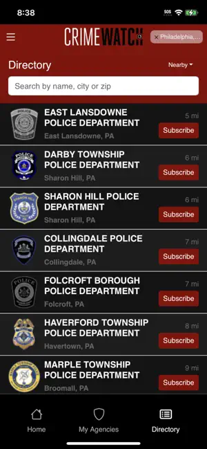 CRIMEWATCH Mobile screenshot 2