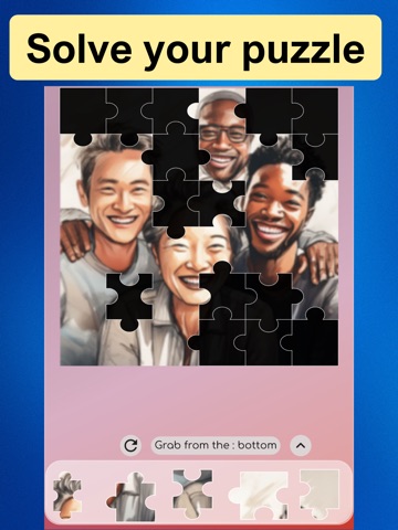 Video puzzle classic iPad screenshot