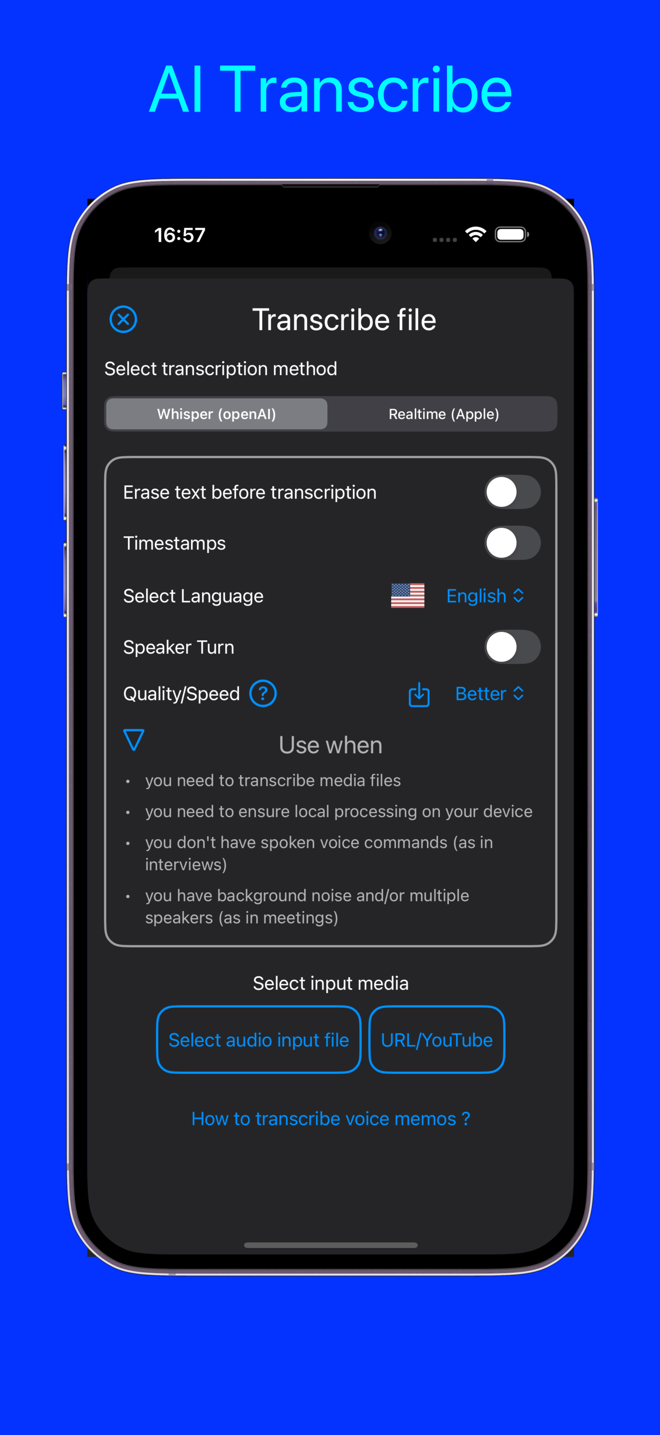 Dictation Pro - Voice to Text