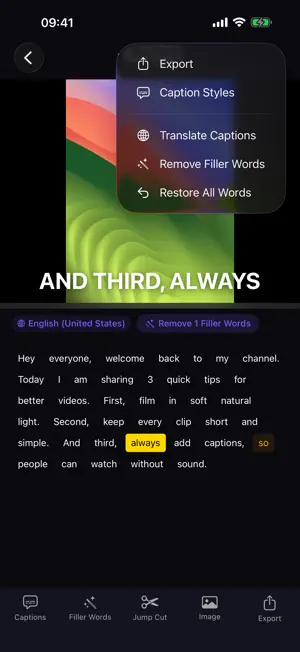Captions AI Video screenshot 4