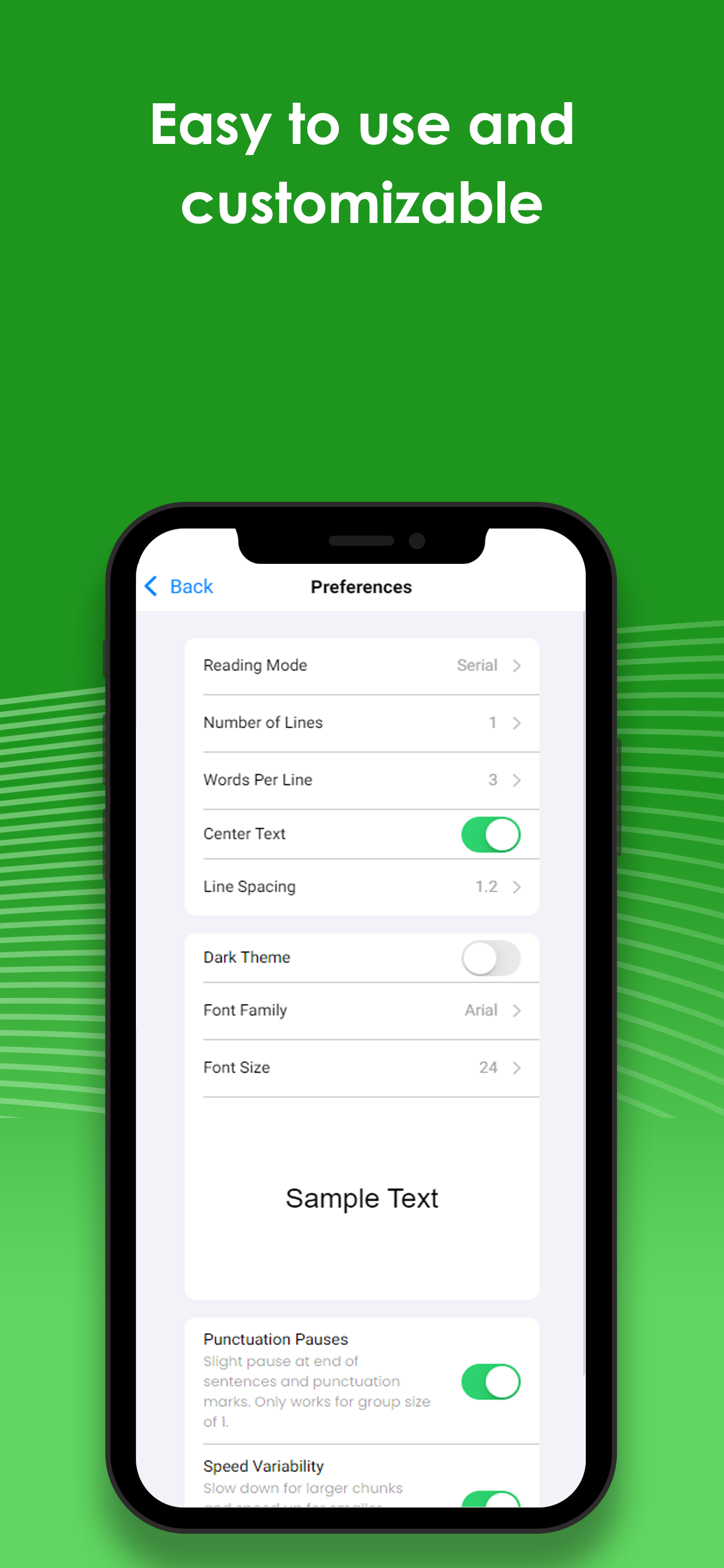 Spreeder - Speed Reading