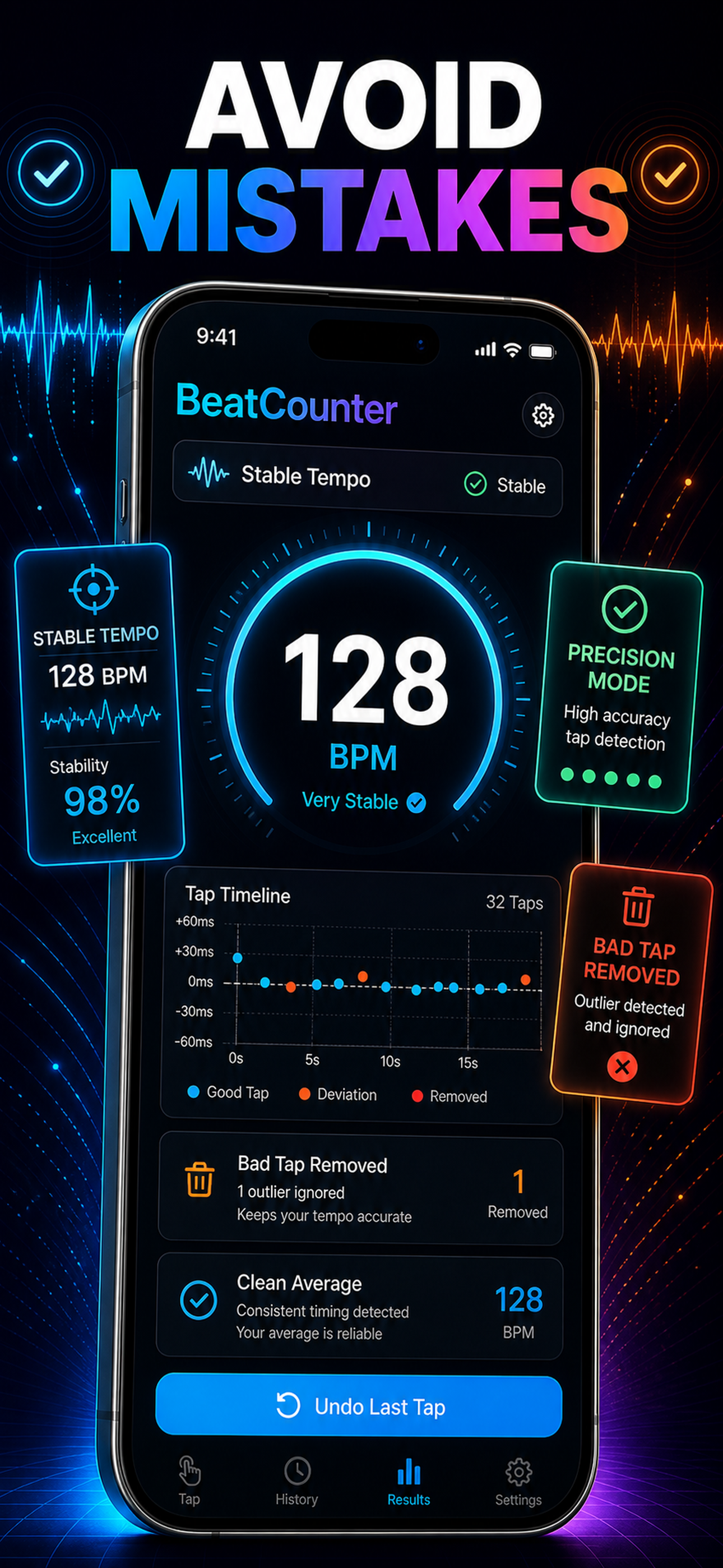 BPM Counter: Tap Tempo Tool screenshot 8