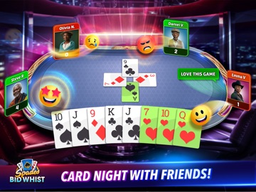 Spades Bid Whist: Card Games iPad screenshot