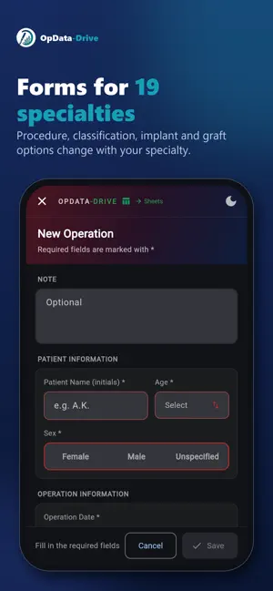 OpData-Drive screenshot 2