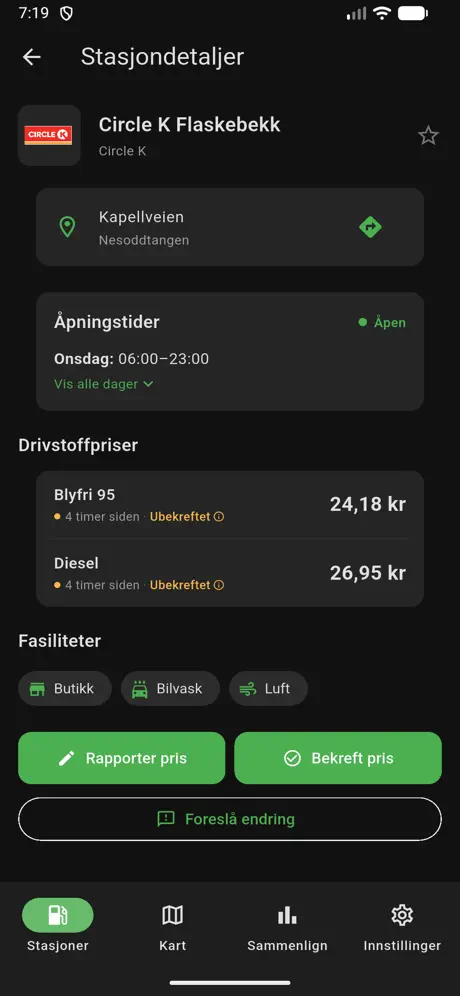 Fylt - Billigste drivstoff screenshot 3