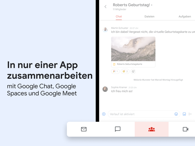 ‎Gmail – E-Mail von Google Screenshot