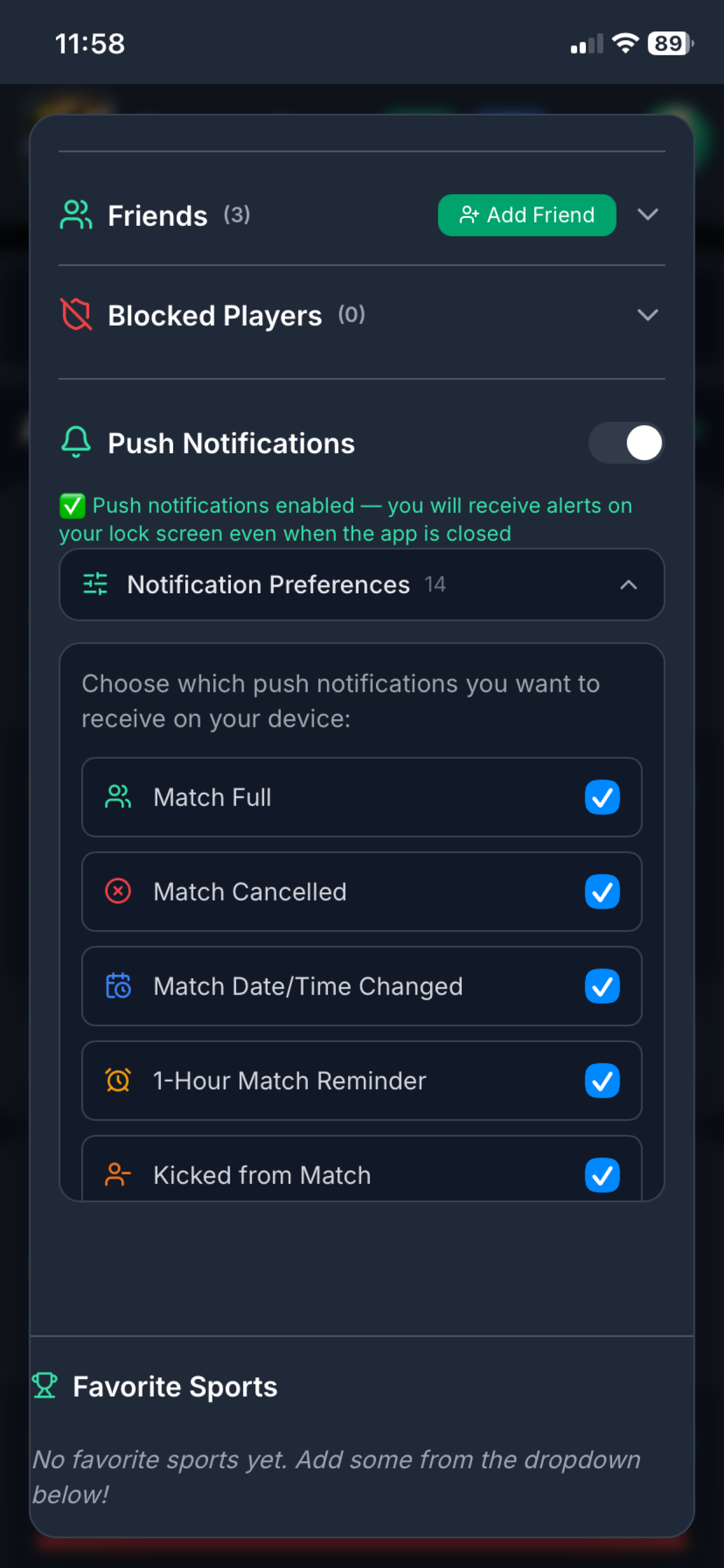 GameOn. screenshot 6
