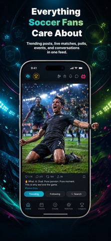 WakaTaka: Soccer Social iPhone screenshot