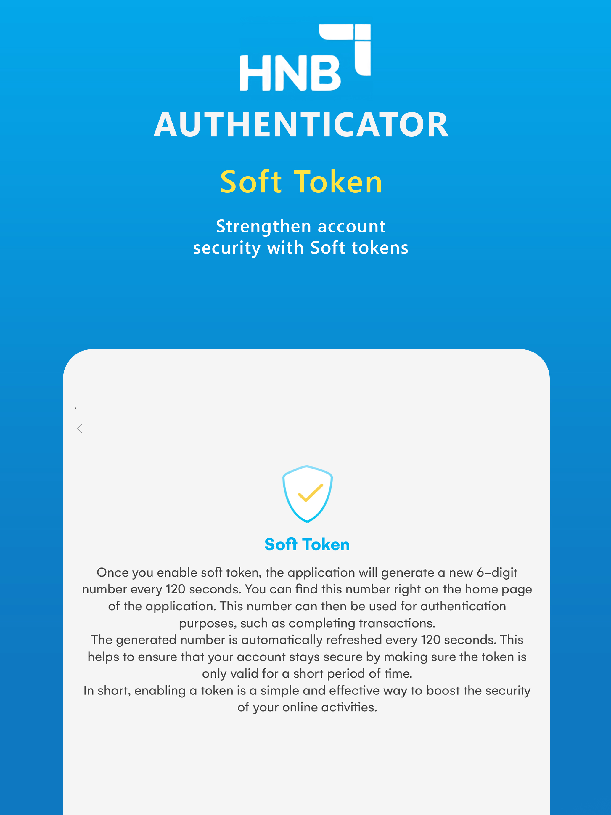 HNB Authenticator