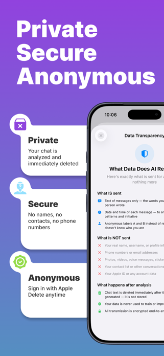 Lenz — Chat Analyzer Screenshot 3 of 5