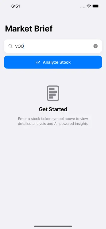 Market Brief Investing screenshot 1 of 4