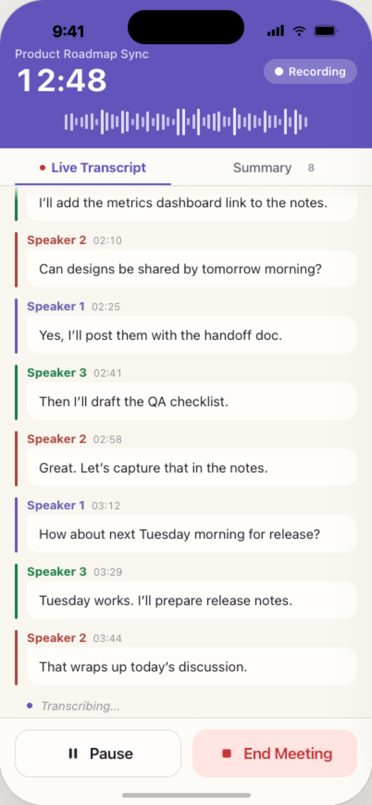 VibeMeeting screenshot 3