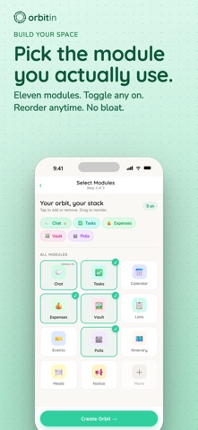 Orbitin screenshot