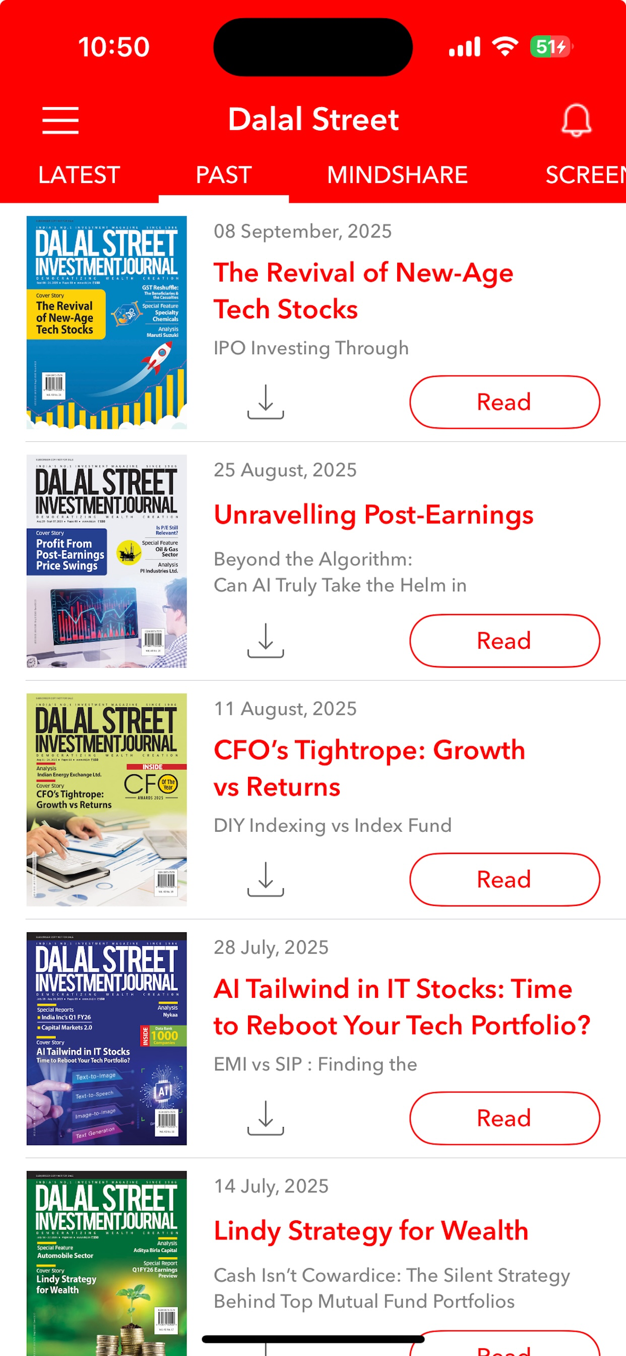 Dalal Street Journal - Shares