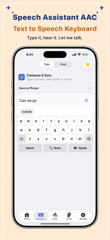 Speech Assistant - AAC Pad screenshot 2 of 9