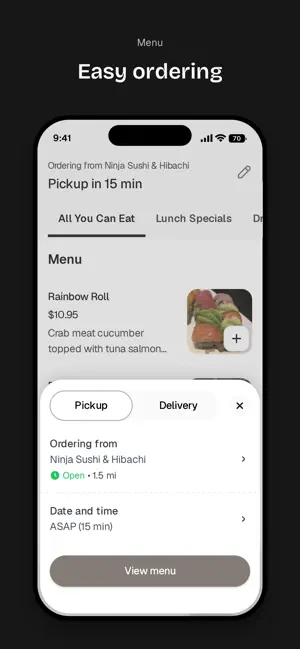 Ninja Sushi & Hibachi To Go screenshot 3