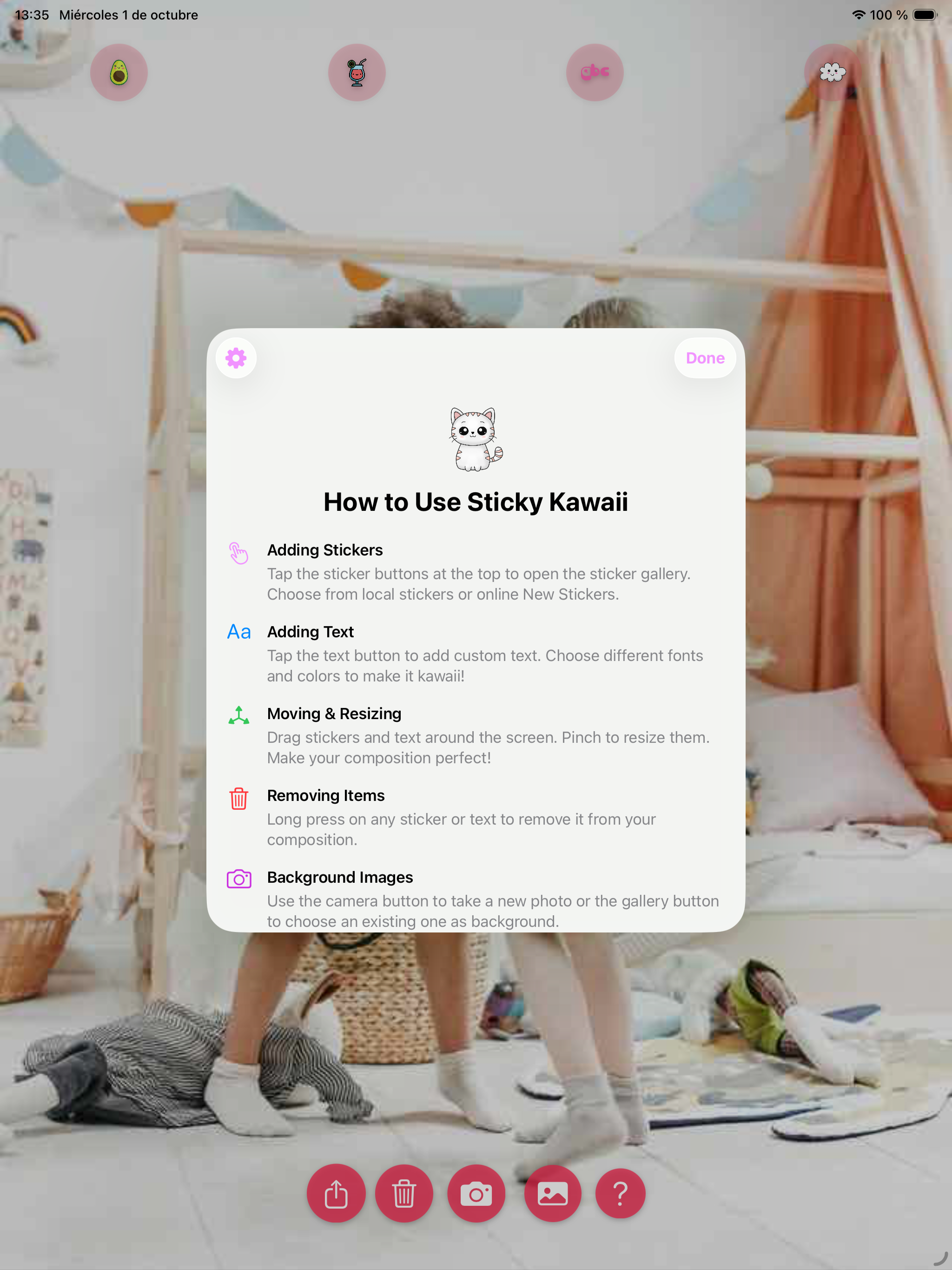 Kawaii Photo Stickers