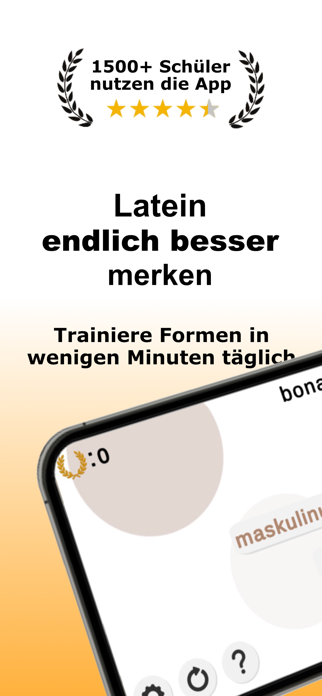 Latin formtrainer Screenshot 1 of 6