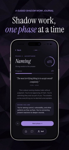 Shadow AI: Jungian Journal iPhone screenshot