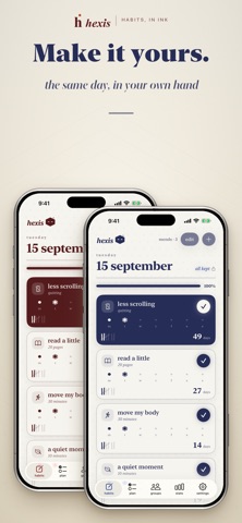Habit Tracker Journal: Hexis Screenshot 3 of 8