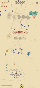 Retro Paper Space Shooter screenshot